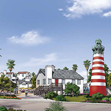 Rendering of a project to improve the Fisherman's Wharf