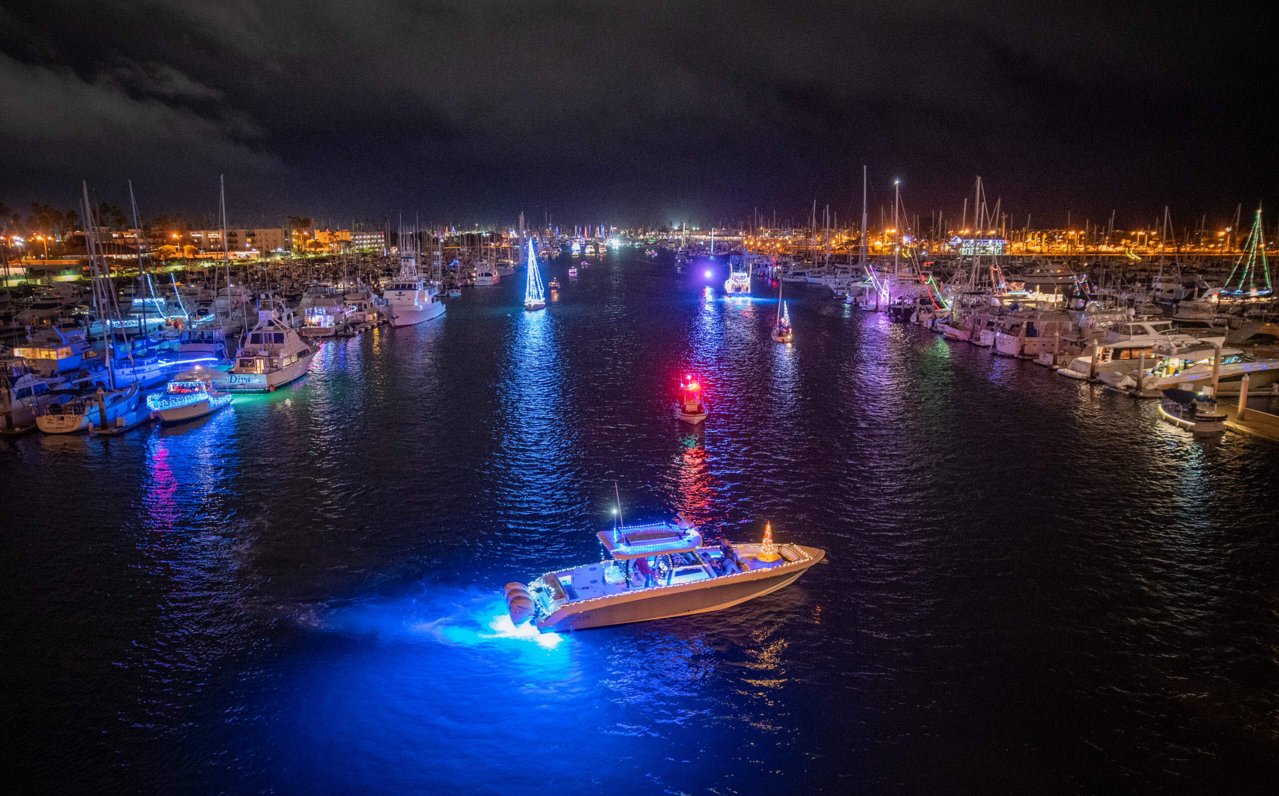 Parade of Lights and Channel Islands Harbor Food & Toy Drive Unite for